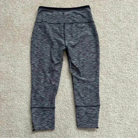 PrAna Women’s Tori Capri Crop Leggings Yoga Workout Gray Black W4TORI115 Small. - Picture 11 of 16